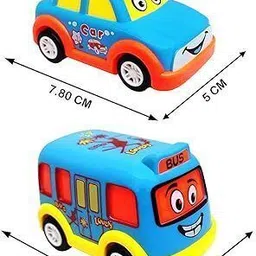 little finds Push and Go Crawling Toy for Kids & Children, Power Friction Cars image 3