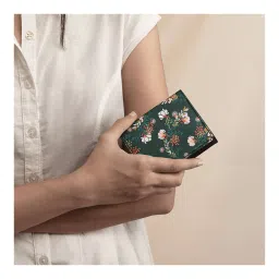 DailyObjects Lush Midnight - Flip Top Card Wallet image 2