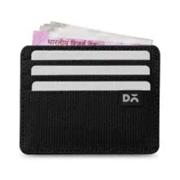 Dailyobjects Black Ballistic Nylon Skinny Fit Card Wallet-picture-16