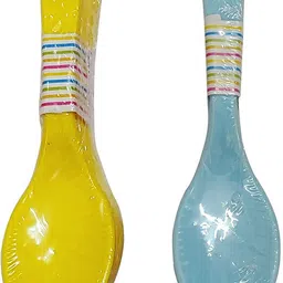 fasam Plastic12 Pieces Masala Spoon Set for Home/Kitchen Length (11CM) Plastic Tea Spoon Set-picture-12