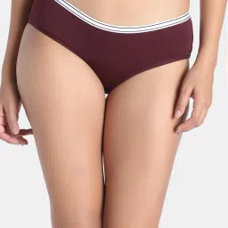 Zivame Low Rise Full Coverage Hipster Panty - Multi-Color (Pack of 3) image 3