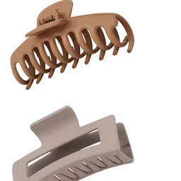 Xivir Set of 2 Rectangle & Infinity Claw Clips-picture-34