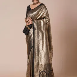 sareemall Embellished Kanjivaram Silk Blend Saree image 3