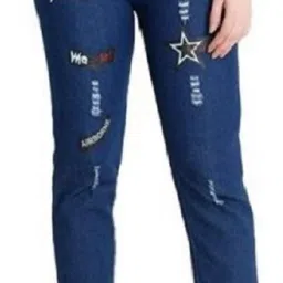 stylokat Women Jogger Fit Mid Rise Blue Jeans-picture-12