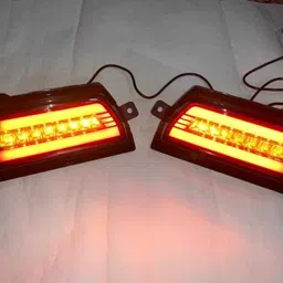 dda enterprises led rear bumper reflector with scan+matrix with compatible for SCORPIO N (2023) Car Reflector Light image 2