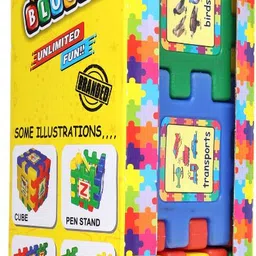 speedfox Alphabet Blocks Educational Toy for Kids | Learning Building Set with Letters-picture-15