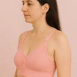 fliqa Pack of 2 Women Maternity/Nursing Lightly Padded Bra image 5