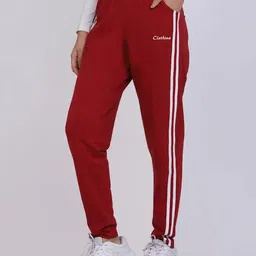 clothina Women Solid Pink Track Pants-picture-19