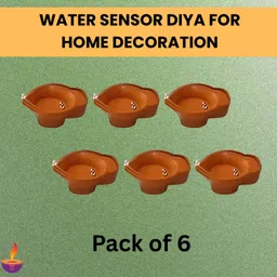 yaroh Water Sensor Diyas Electric Flameless LED Candle Light for Home Décor/DiwaliC357 Candle image 1