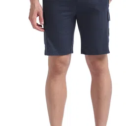 u.s. polo assn. Solid Men Blue Sports Shorts image 4