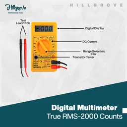 hillgrove HM1335M3 11in1 25W Soldering Machine Glue Gun Combo Kit with Digital Multimeter Digital Multimeter image 3