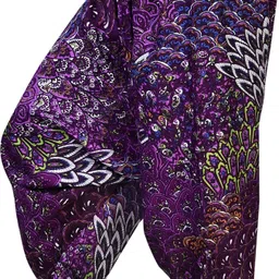 narnari Printed Rayon Women Harem Pants image 3