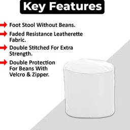 shira 24 Medium Pouffe Bean Bag Cover (Without Beans) image 2