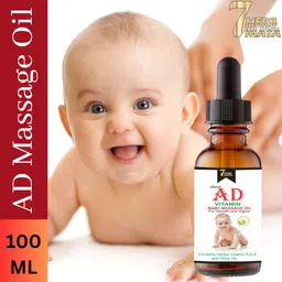 7herbmaya Body Massage Oil with Vitamin A, D, E, and Olive Oil | AD Vitamin Massage Oil-picture-15