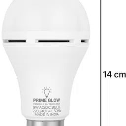 prime digital hub 9 W Inverter Arbitrary B22 Inverter Bulb image 5