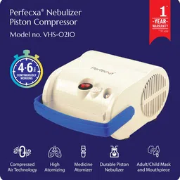 Perfecxa VHS-0210 Compresor Nebulizer Complete Kit with Child and Adult Masks Nebulizer image 3