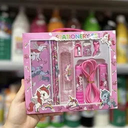 cmc Cute Unicorn Stationery Combo Set – Fun Learning Companion for Kids! Geometry Box image 3