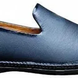 krishna collection Black Ethnic Slip-On Mojari Shoes for Men Party Wear For Men Party Wear For Men-picture-25