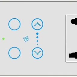 HomeMate Smart Touch Switch Panel | 6 Switch, 1 Fan & 1 Socket with Quick Charge USB's-picture-18