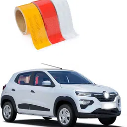 shopone trading High Intensity Reflective Multi Colour Tape For Kwid 51 mm x 1 m Multicolour Reflective Tape-picture-33
