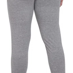 clothina Women Solid Yellow Track Pants image 2