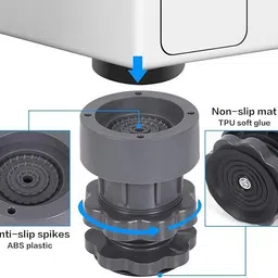 avira overseas Washing Machine, Refrigerator, Air Cooler Material Plastic image 5