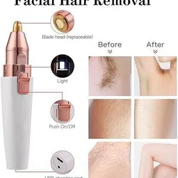 effara 2-in-1 Eyebrow Removal & Facial Hair Removal – Flawless & Effortless, Women Wax image 2