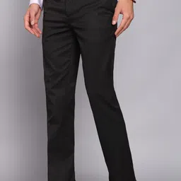 arrow Men Regular Fit Brown Polyester Trousers image 3