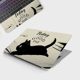 Yuckquee today is good day Full Body Vinyl Laptop Skin 17.3" P-1 Vinyl Laptop Skin Compatible for 17.3 inch image 2