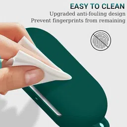 KANSOL Silicone Velcro Earbuds Case For OnePlus Buds Z image 5