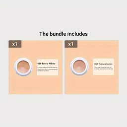 gabbu High Coverage Concealer Cream Moisturizing Waterproof Invisible Dark Spots Concealer image 2