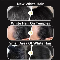 aepruy Fast-Acting Comb-Over Dye, 2-in-1 Touch-Up Comb Hair Root Touch-Up , Black image 5