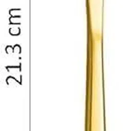 VERPHX Stainless Steel Butter Spreader Knife Breakfast Spreads Knives (Gold, 2 Pcs) Knife Sharpener image 5