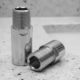 clinton BRASS 1.5 INCH" EXTENSION NIPPLE FOR PIPE FITTINGS-SET OF 1 Faucet Mount image 4