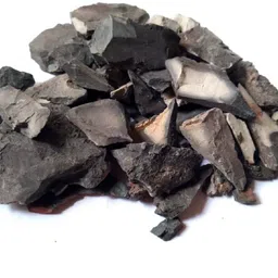 vinarghya Roasted Fuller’s Earth / Bhuni Bhunji Senki Multani Mitti / Clay Nakumatt Bhutdo Regular Asymmetrical Crystal Stone image 3