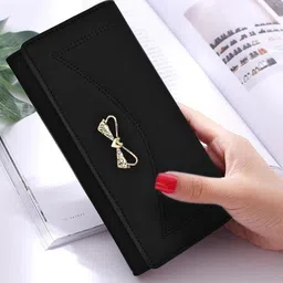 wrooted Casual, Formal, Party, Sports Black Clutch - Regular Size image 3