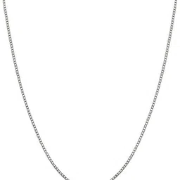 aardwolf Classic Long Box Chain for Mens & Boys Stylish Silver Plated Silver Chain-picture-25