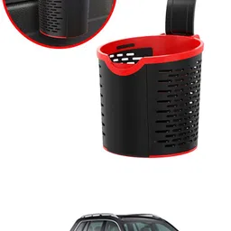 maties Multiuse Car Seat 3R Black/Red Convenient Basket For Extra Storage-314 Car Storage Bag & Bin-picture-28