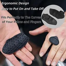 pheonix Gym Workout Gloves Weight Lifting Grips - Pull Up Grips Hand Grip/Fitness Grip image 2