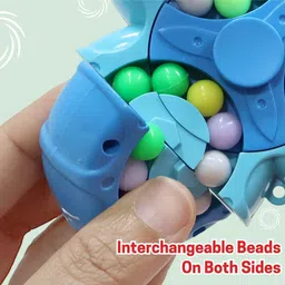 toyora Magic Bean Rotating Cube – Creative Puzzle & Stress Relief Fidget Toy for Kids image 2