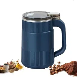 hda Electric with Handle, Navy Blue, Stainless Steel Lid Personal Coffee Maker-picture-11