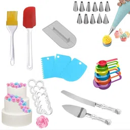 blizzcart Cake Making & Decorating Combo Set Full Cake Maker Cake Maker image 4