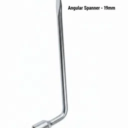 bpi Angular Spanner 19mm| Chrome Finish Hand Tool for Automotive, Garage & DIY Single Sided L Type Wrench-picture-42