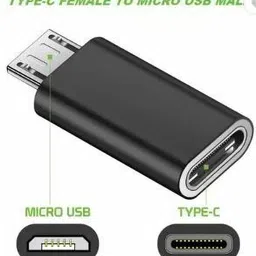 TECHGEAR Black black USB 3.1 Type C Female to Micro USB Male Adapter Connector Phone Converter Phone Converter-image-12