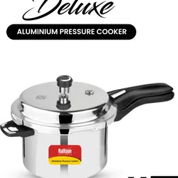 rallison appliances RALLISON SUPER ISI CERTIFIED With Heavy 4MM Thickness & Double Safety Valve 5.5 L Pressure Cooker-picture-23