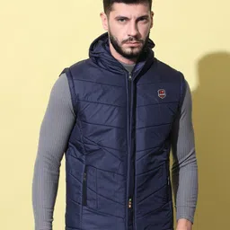 hemlock Men Solid Bomber Jacket image 1