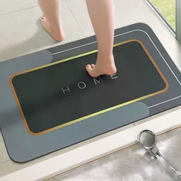 yellow weaves Rubber Bathroom Mat-picture-10