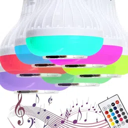 Newness 12 Watt RGB Bulb,Color Changing Disco lights for Home Smart Bulb image 2