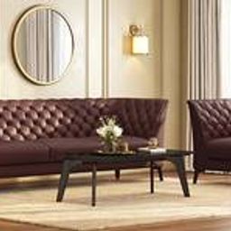 urban ladder Weston Half Leather Sofa-picture-40