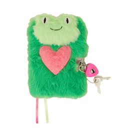 Accessorize Self Design Fluffy Frog Lockable Note Stationery-picture-23